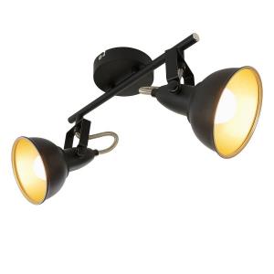 Потолочный светильник Briloner Soft, утюг - 2 пламени