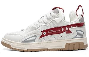 Обувь для скейтбординга Kappa унисекс, Korean white / quiet gray / burgundy red