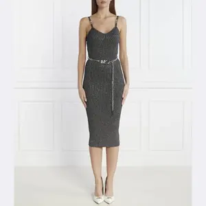 Платье Michael Kors, металлический