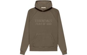 Худи и свитшоты унисекс Fear of God Essentials, цвет wooden coffee color