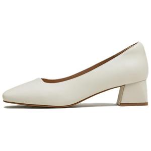 Повседневные однобортные туфли женские TATA, Ecru