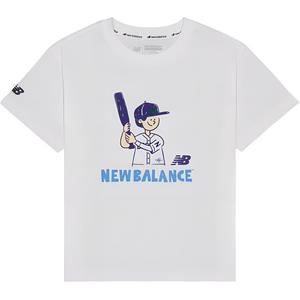 Детская футболка New Balance, белый