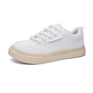 HUITE Износостойкие низкие кроссовки для скейтбординга унисекс белого цвета