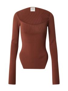 Базовый свитер ABOUT YOU x Laura Giurcanu Sweater, коричневый