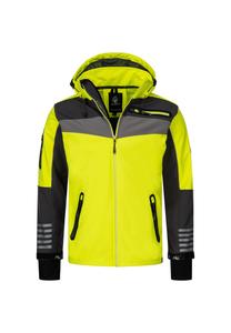 Уличная куртка из софтшелла Rock Creek, цвет Neongelb