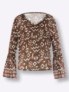 Блуза heine, Brown/Cognac