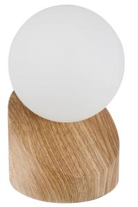Светодиодная настольная лампа Novel, 10x16 см, цвет дуба