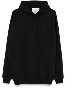 VETEMENTS толстовка с капюшоном наизнанку, черный