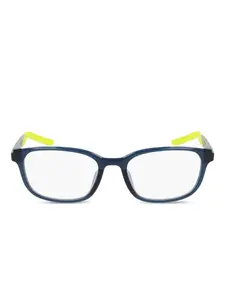 Очки в прямоугольной оправе Nike, синий