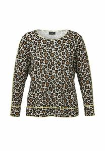 Джемпер Via Appia Due RUNDHALS, Beige/Black/Brown/Beige