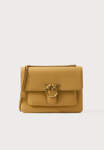 Сумка кросс-боди Pinko LOVE ONE SOFT BIG BOTTALATA, Torroncino/Gold-Coloured/Beige