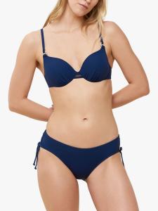 Утепленный бикини-топ на косточках Triumph Summer Glow, темно-синий