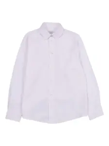 Рубашка с длинными рукавами и застежкой на пуговицы Paolo Pecora Kids, белый