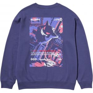 Толстовка Pokemon UNIQLO, фиолетовый
