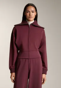 Толстовка с воротником-стойкой и застежкой-молнией на молнии Oysho, Bordeaux