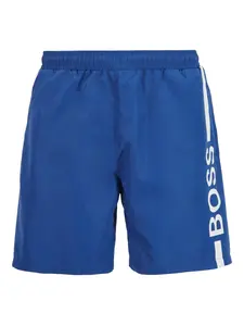 Плавки-шорты с логотипом Boss, синий