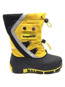 Резиновые сапоги Кенга-Бин желто-черного цвета Kangaroos