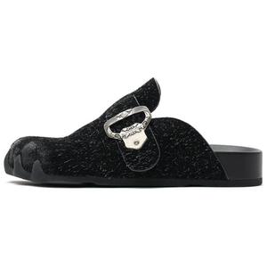 Сандалии унисекс с закрытым носком, устойчивые к истиранию и скольжению DAPHNE LAB, Black