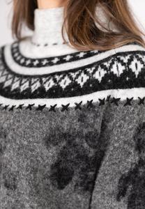 Джемпер NORWAY WITH BEARS Grace, серый