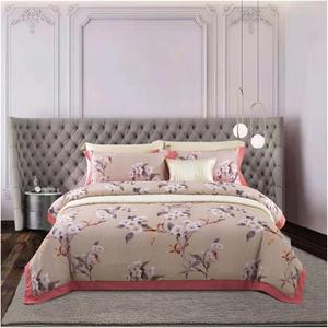 YUSIWOAL Комплект постельного белья 1000TC Cotton с цифровой печатью