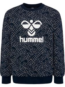 Детская толстовка "Carson Sweatshirt" черного цвета Hummel