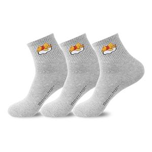 Набор из 3 пар носков Winnie The Pooh Series Mid Calf Disney, серый