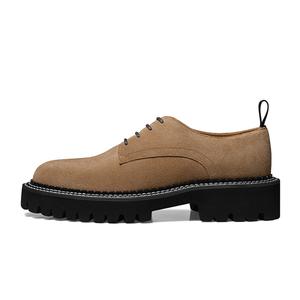 THOM WILLS Бизнес-коммута дерби повседневные туфли-одиночки женские light brown