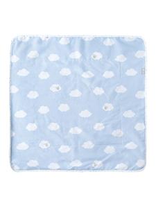 Roba Детское одеяло «Маленькое облачко голубое» - двустороннее, из хлопка и плюша - синее