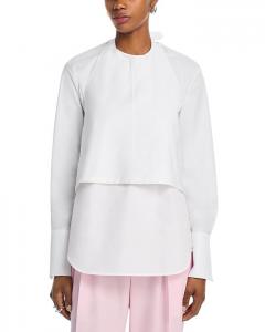 Топ с запахом WARDROBE.NYC, белый