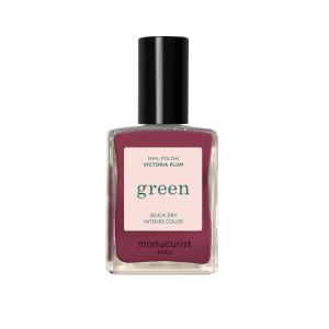 Лак для ногтей green quick dry Manucurist, #843e48 - victoria plum, объем 15 мл