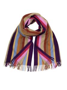 Зимний шарф "Цветные полоски" в мульти collezione alessandro