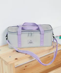 Двухцветная сетчатая сумка для красок (с плечевым ремнем) для детей, весна/лето 2026 Devirock, цвет 003-L Gray