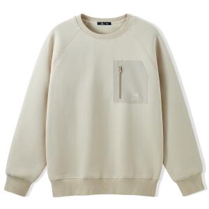 Флисовая утепленная кожа стрейч мягкий топ с карманом пэчворк реглан приталенный худи men's CAMEL, светлый хаки