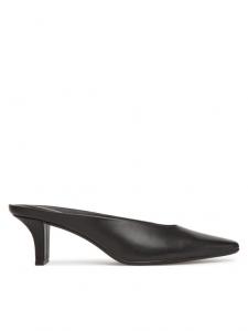 Мюли Heel Mule Pump 50 - Lth HW0HW02332 Calvin Klein, черный