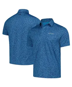 Мужская синяя поло THE PLAYERS с принтом Drive Gnome Under Armour