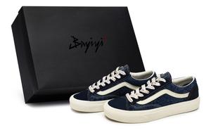 Vans Кроссовки для скейтбординга Style 36, унисекс, низкие, синие/белые