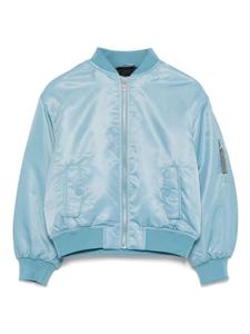 Calvin Klein Kids бомбер-пуховик, синий