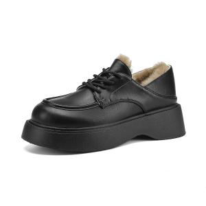 Повседневные однобортные туфли женские FOXER, Black