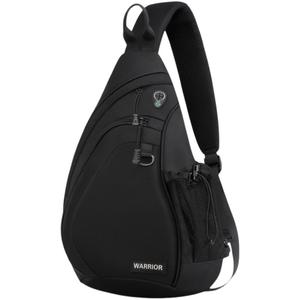 WARRIOR Рюкзак-слинг Oxford Regular мужской черный