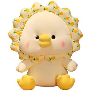 Плюшевая кукла Chubby Goose высота 22см/35см/45см/80см Barbne, белый