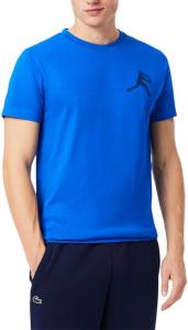 Футболка Lacoste Mens Sport Tennis X Novak Djokovic Pack, Gipsy Blue/Navy Blue
