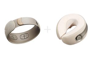 Массажная шейная линия талии импортная поддержка массаж биомиметическая рука графеновый нагрев вибрационный массаж комбинация Ryosuke