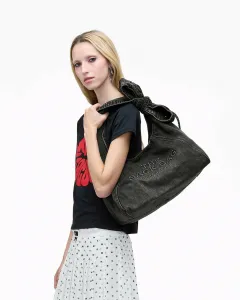 Сумка-мешок THE SACK/The Bow Denim Sack Bag