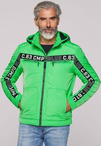 Куртка для активного отдыха MIT BIKER-ELEMENTEN UND LOGO-TAPES Camp David, зеленый