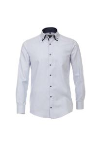 Деловая рубашка простого современного покроя Venti, голубой