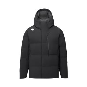 Пуховик для всесторонних тренировок спорт и фитнес anti pilling термо мужской DESCENTE, черный