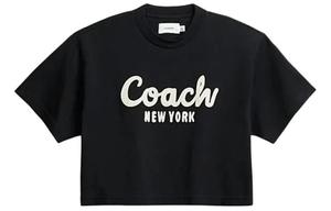 ТРЕНЕРА Женская футболка COACH, цвет Black