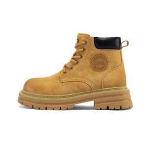 Женские ботинки Jeep Мартин на флисовой подкладке, желтый