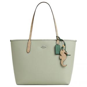 COACH Городская кожаная сумка тоут