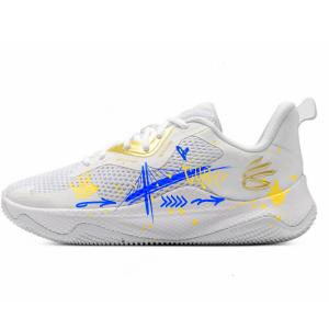 Under Armour Кроссовки баскетбольные Curry Splash 3 Low top мужские white yellow blue